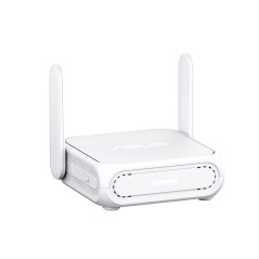 ASUS RT-BE58 Go Wireless Router - 25Gbps, Dual-Band 2.4GHz & 5GHz, Fast & Reliable Connectivity, White - Model: 4711387841082
